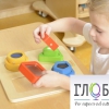 Панель "Тактильные геометрические фигуры" - «globural.ru» - Клин