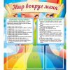Стенд "Мир вокруг меня" - «globural.ru» - Клин