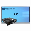 Интерактивная панель 86" (встроенный ПК Win10, Intel i5) - «globural.ru» - Клин