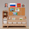 Уголок патриотического воспитания для дошкольников "Россия" Стандартный - «globural.ru» - Клин