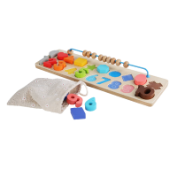 Деревянная игрушка "Фигуры и Цифры" - «globural.ru» - Клин