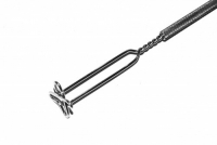 Зонд массажный логопедический Крестовина на толстой ручке с накаткой - «globural.ru» - Клин