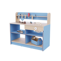 Верстак с набором инструментов из коллекции «НЕГА» (голубой) - «globural.ru» - Клин