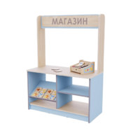 Магазин из коллекции «НЕГА» (голубой) - «globural.ru» - Клин