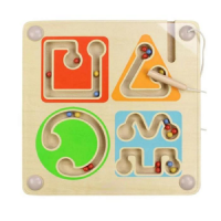 Панель "Магнитный лабиринт - геометрические формы" - «globural.ru» - Клин