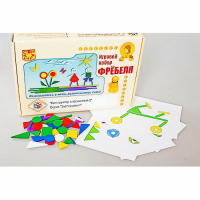 Игровой набор Фребеля "Конструктор плоскостной-2" (Серия "Эксперимент") - «globural.ru» - Клин