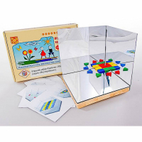 Игровой набор Фребеля "Мозаика геометрическая 3D" - «globural.ru» - Клин