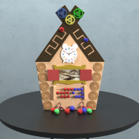 Бизиборд "Сказочный теремок" - «globural.ru» - Клин