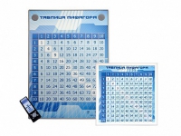 Интерактивный стенд "Таблица Пифагора" адаптивный, с сенсорным пультом управления и планшетом со шрифтом Брайля (математика) - «globural.ru» - Клин