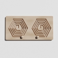 Такт-панель "Пятиугольный лабиринт №6" - «globural.ru» - Клин