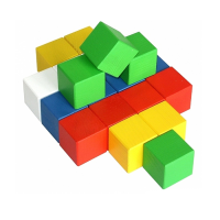 Набор "Цветные кубики" - «globural.ru» - Клин