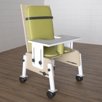 Стул для ребенка с ОВЗ «Новые горизонты» №1 со столешницей зеленый - «globural.ru» - Клин