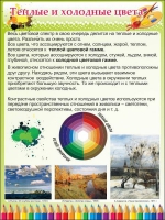 Стенд "Теплые и холодные цвета" - «globural.ru» - Клин