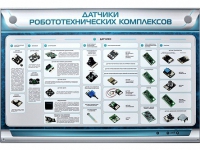 Электрифицированный стенд "Датчики робототехнических комплексов" - «globural.ru» - Клин