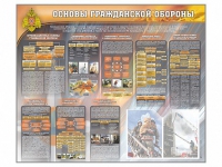 Стенд "Основы гражданской обороны" - «globural.ru» - Клин