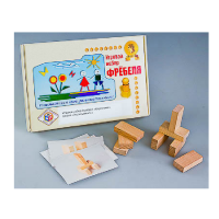 Игровой набор Фребеля "Кирпичики" (серия "Эксперимент") - «globural.ru» - Клин