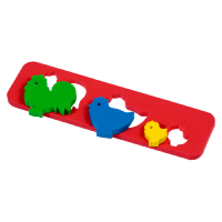 Рамка-вкладыш "Фигурки животных Куры" - «globural.ru» - Клин