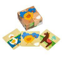 Деревянные кубики "Ферма" - «globural.ru» - Клин