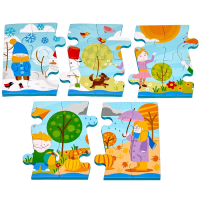 Пазл "Сезоны" - «globural.ru» - Клин