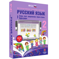 Русский язык 2 класс. Слово, текст, предложение. Звуки и буквы. Орфография - «globural.ru» - Клин