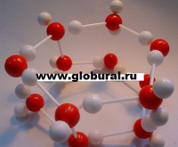 Модель "Кристаллическая решетка льда" (демонстрационная) - «globural.ru» - Клин