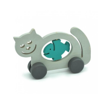 Каталка "Кот с Рыбкой"  - «globural.ru» - Клин