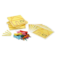 Игра на сенсомоторное развитие "Ровные строчки. Большой набор" - «globural.ru» - Клин