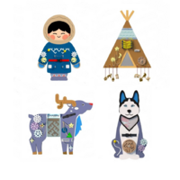 Набор бизибордов "Северная сказка" - «globural.ru» - Клин