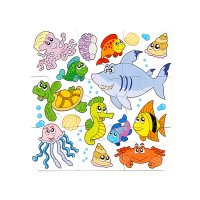 Пазлы "Обитатели моря" - «globural.ru» - Клин
