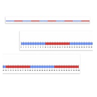 Нумирошка. Числовая прямая 0-100 по методике Нумикон - «globural.ru» - Клин