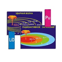 Модель-аппликация "Ядерное оружие" (ламинированная) - «globural.ru» - Клин