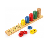 Пирамидки-счет Круги (8 в 1) - «globural.ru» - Клин