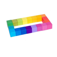 Кубики "Волшебная радуга" - «globural.ru» - Клин