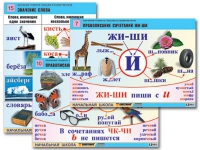 Комплект таблиц для начальной школы "Обучение грамоте. Письмо и развитие речи" - «globural.ru» - Клин