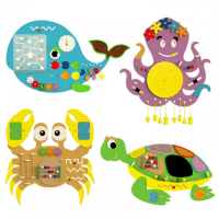 Набор бизибордов "Морские обитатели" - «globural.ru» - Клин