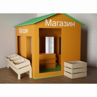 Игровой домик «Рынок» - «globural.ru» - Клин