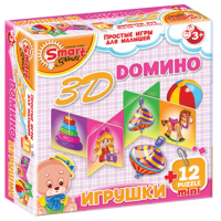 Комплект развивающих игр 3-5 лет. 3D домино (3-5 лет) - «globural.ru» - Клин