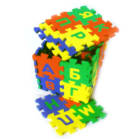 Коврик Алфавит (14х14см 32 штуки) - «globural.ru» - Клин