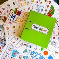 Альбом "Говоруша". Развивающие пособия на липучках  - «globural.ru» - Клин