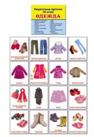 Раздаточные карточки "Одежда" - «globural.ru» - Клин