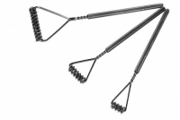 Комплект массажных логопедических зондов "Ежиная семья" на толстых ручках с накаткой - «globural.ru» - Клин