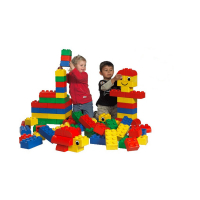 Набор мягких кубиков "LEGO SOFT" - «globural.ru» - Клин