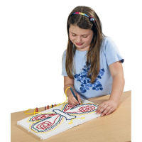 Набор Узорная шнуровка №1 (Набор белых панелей для создания композиций) - «globural.ru» - Клин