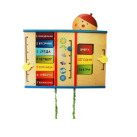 Дидактическая панель "Дни недели" - «globural.ru» - Клин