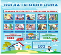 Стенд "Когда ты один дома" - «globural.ru» - Клин