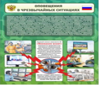 Стенд "Оповещения в чрезвычайных ситуациях" - «globural.ru» - Клин