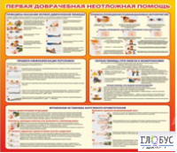 Стенд "Первая доврачебная неотложная помощь" - «globural.ru» - Клин