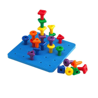 Большой набор Peg Board с карточками заданий - «globural.ru» - Клин