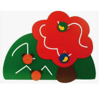 Настенный развивающий модуль "Яблонька" - «globural.ru» - Клин