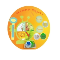 Дидактическая панель "Календарь природы" - «globural.ru» - Клин